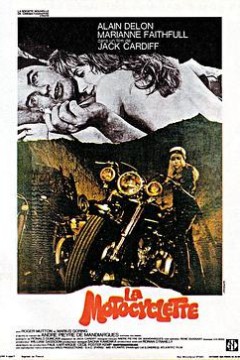 摩托车上的女孩