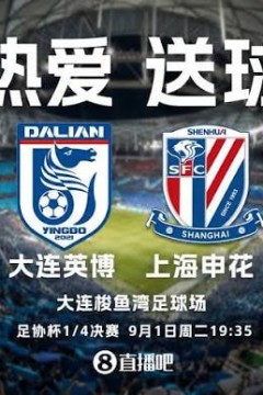 2026赛季中国足协杯1_4决赛全场回放：大连英博海发vs上海申花