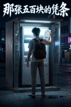 那张五百块的凭条