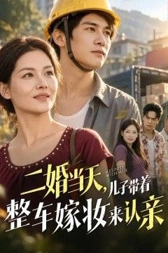 二hun当天，儿子带着整车嫁妆来认亲